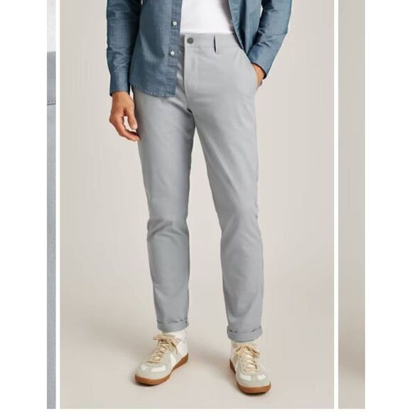 Bonobos Cotton Straight Leg Pants 34X32 - Picture 1 of 9